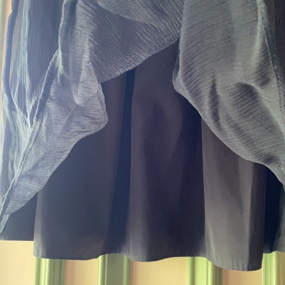 J.Crew Black Silk Chiffon Emily Strapless - Picture 12 of 16